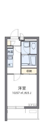 クレイノＴＡＫＡ　ゼータの間取り|代表的な間取のため実際の間取とは異なる場合があります