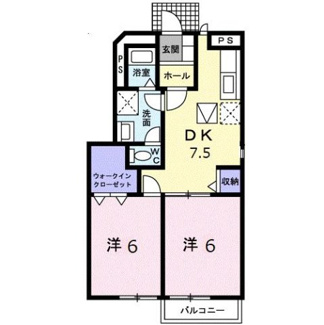 【間取り】 | メイプルリ－フⅡ