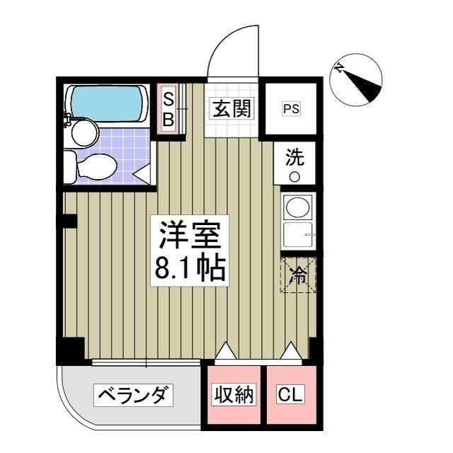 Rグレイスヒガシヤマの間取り