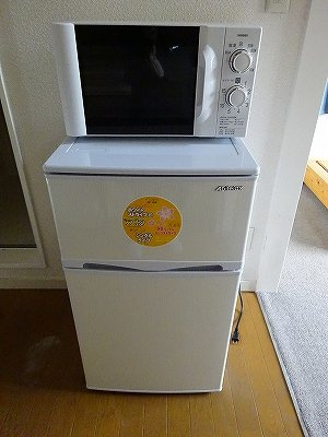 レオパレスラフィネのその他|冷蔵庫・電子レンジ