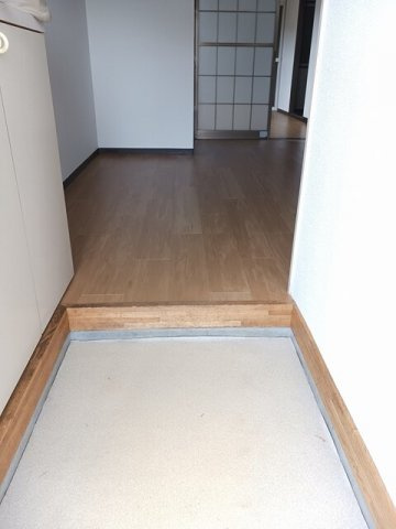 パークサイドハイツの玄関