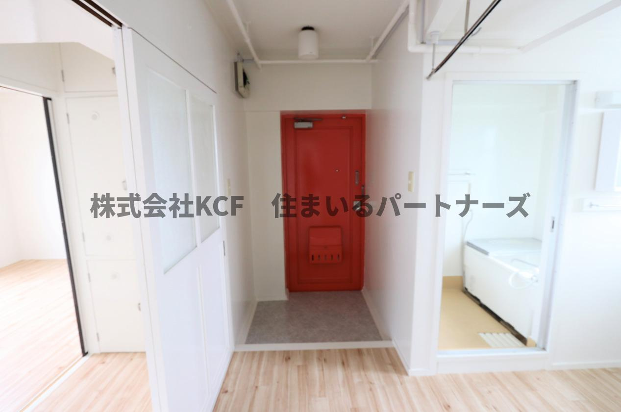 ビレッジハウス城島二号棟の玄関|落ち着いた玄関です
