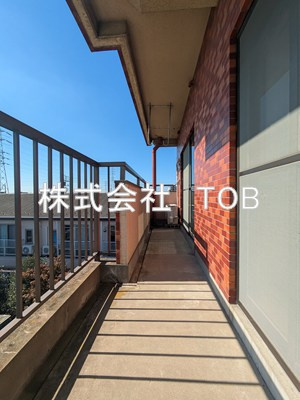 【バルコニー】 | マンションシェルヴール | 南側バルコニー※クリーニング完了前※