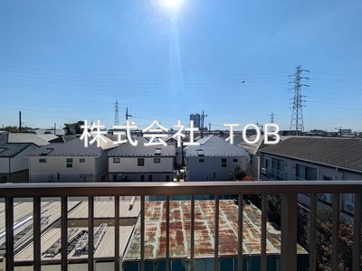 【展望】 | マンションシェルヴール | 南側バルコニー展望