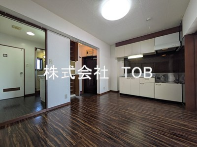 【居間・リビング】 | マンションシェルヴール | DK7帖※クリーニング完了前※