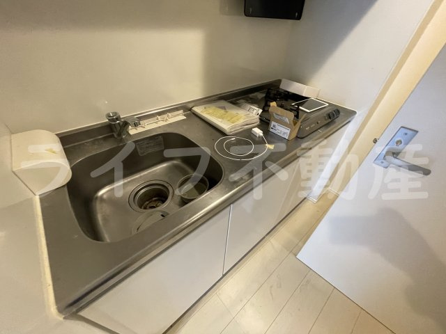 Iotアパートメント徳庵のキッチン|お料理しやすいキッチンです