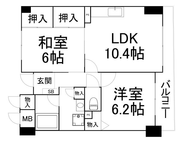【間取り】 | 文の里ハイム