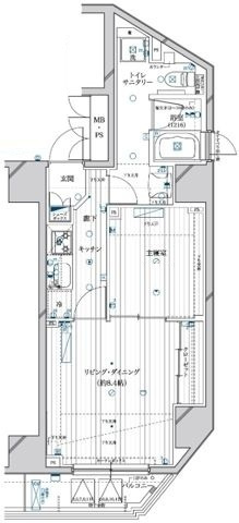 スプレスター上野根岸の間取り|間取りです。