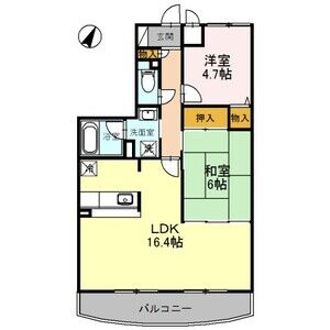 ホワイトロートスの間取り