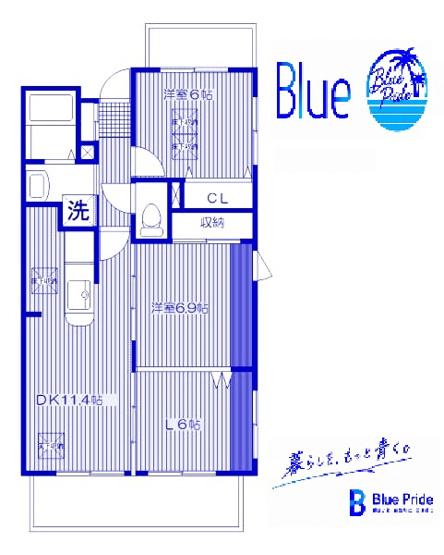 【間取り】 | ピュア　森の台
