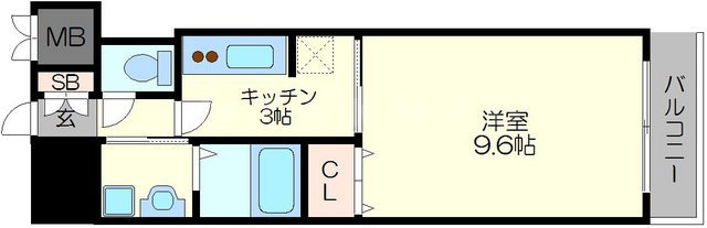 福島プライマリーワンの間取り|福島プライマリーワン　間取り