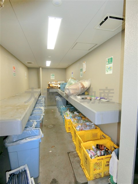 ルーブル東蒲田六番館のその他共用部分|曜日時間関係なくゴミ出し可能なゴミ捨て場！