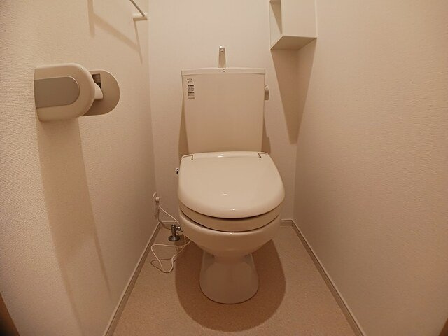 グランツ　プランドールＢのトイレ|落ち着いたトイレです