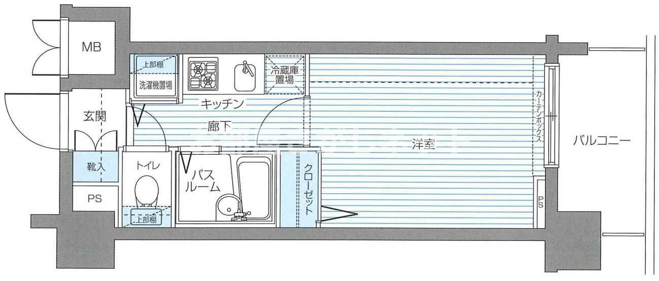 トーシンフェニックス芝アストラーレ【おとり物件なし】#学生・社会人にオススメ！の間取り