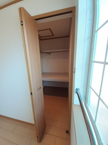 ソレイユの収納|専用の収納スペースです