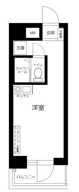 ワコーレ メイ中村橋の間取り