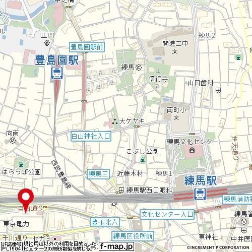 ワコーレ メイ中村橋の地図
