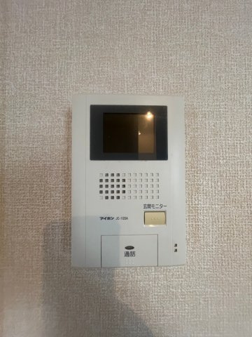 グランモア高野台のセキュリティ|モニター付きインターホンです