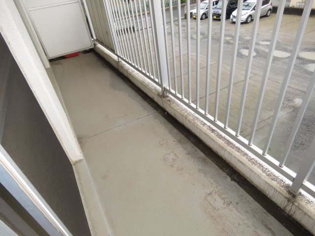 南台ハイツのバルコニー