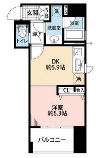 ワコーレディ・アルクス元町の間取り
