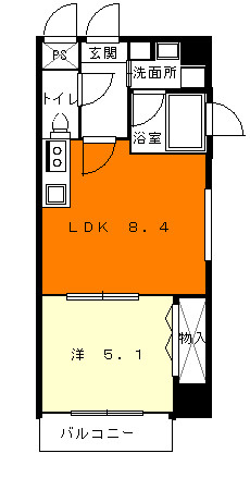 エストオージの間取り