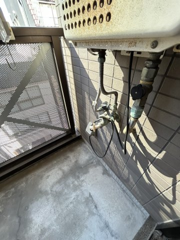 ノールプレール新町のバルコニー