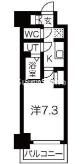 ファステート難波グランプリの間取り