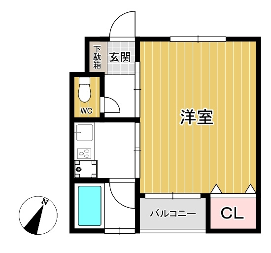 VISTA室見の間取り