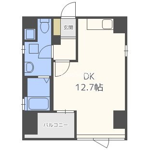 オルフェアⅤ番館の間取り