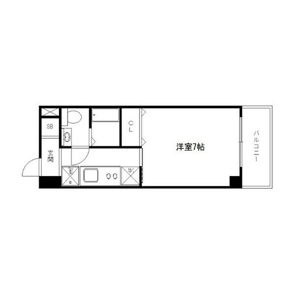 CITYSPIRE新神戸の間取り