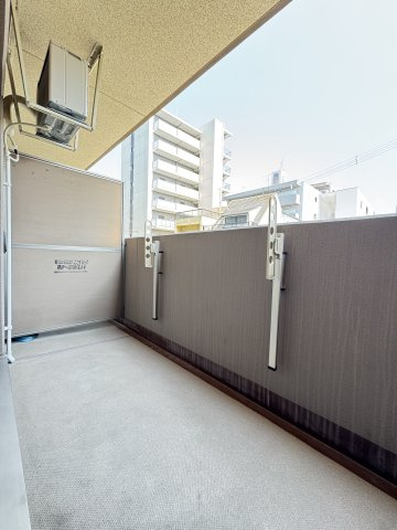 CITYSPIRE新神戸のバルコニー