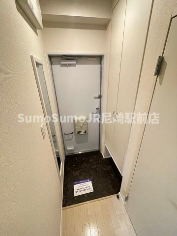 ミランダ浪華Ⅴの玄関