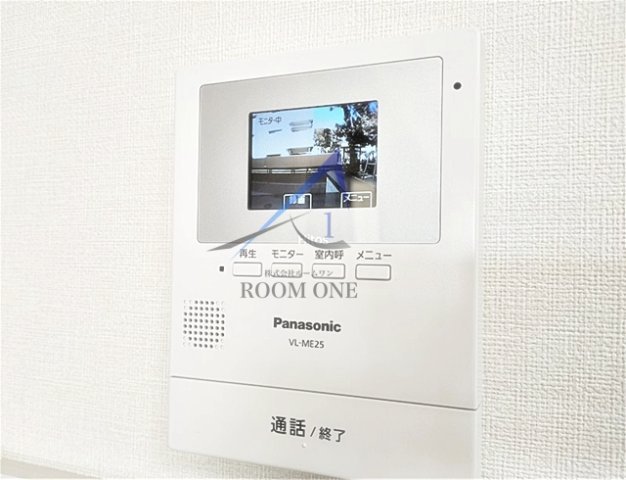 OAK HEIGHTS Ⅱ のセキュリティ|モニター付きインターホンです。