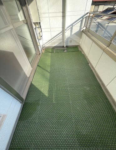 プラネックス苦楽園のバルコニー