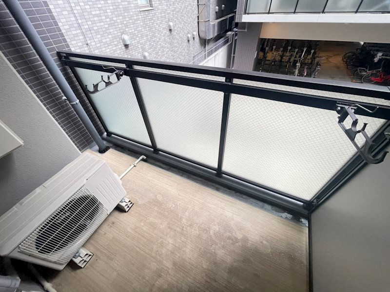 エスリード難波ステーションゲート サウステラスのバルコニー
