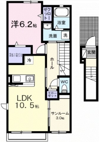 フィオーレエムの間取り