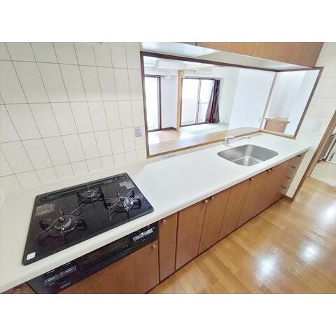 藤沢市村岡東１丁目の賃貸マンションのキッチン