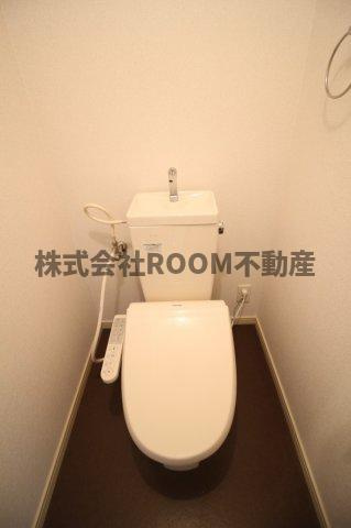 T-スクエアⅡのトイレ|ゆったりとした空間のトイレです