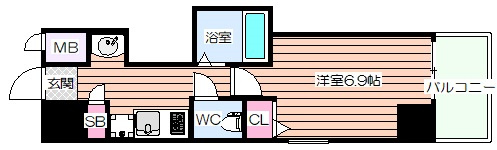 【間取り】 | プロシード大阪梅田ポーション