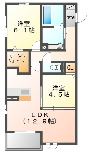 グレイスの間取り