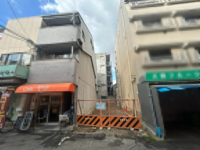住吉区我孫子東2丁目土地の前面道路含む現地写真
