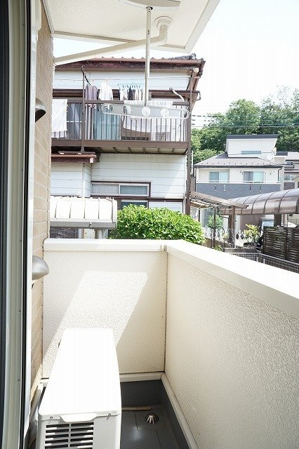 メゾン フルールのバルコニー