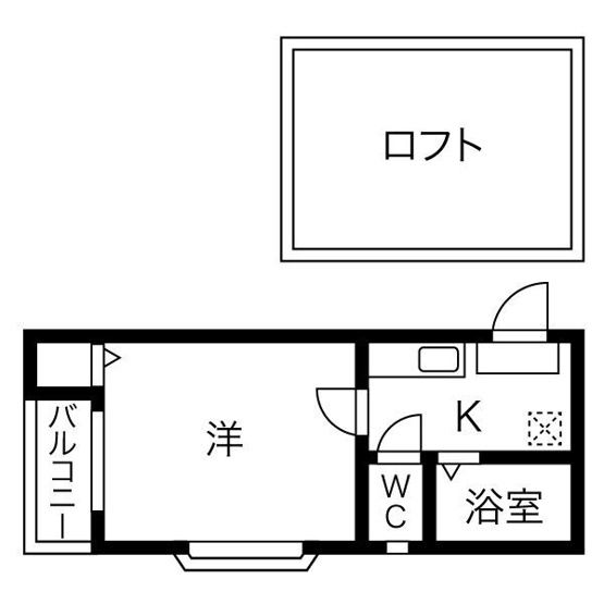【間取り】 | ミューザ松原町