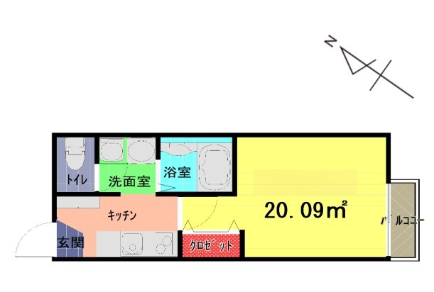 シャオラン上尾の間取り