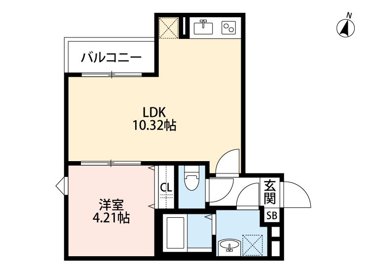 CRASTINE土呂の間取り