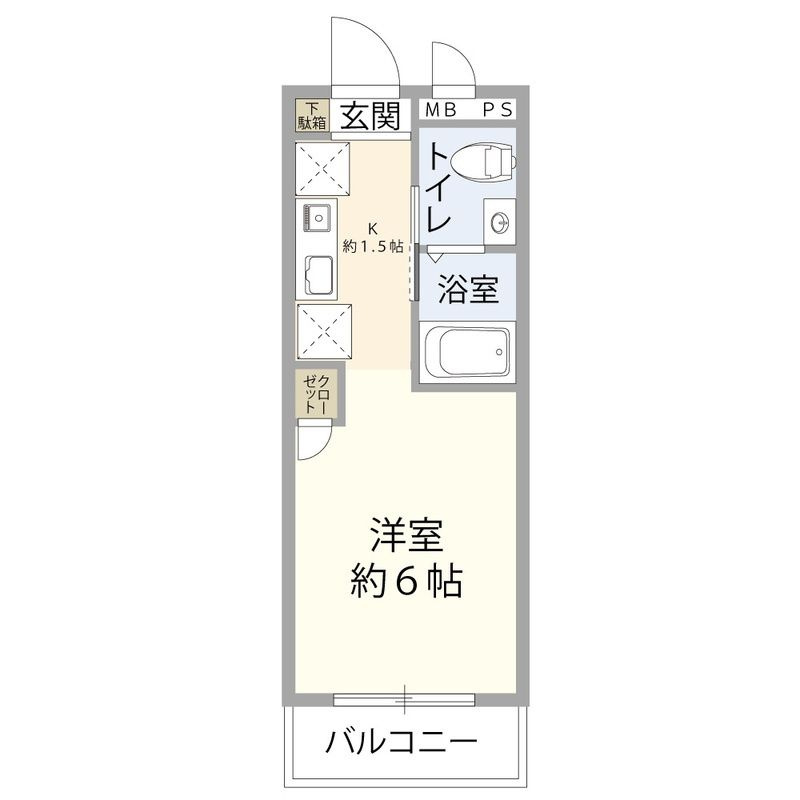 ウッドハウス西大宮の間取り