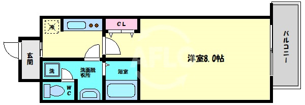 アクティ北浜の間取り|アクティ北浜　間取り