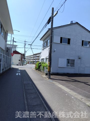６５０５４　一宮市島村土地の前面道路含む現地写真