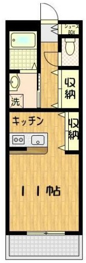 アルソーレの間取り