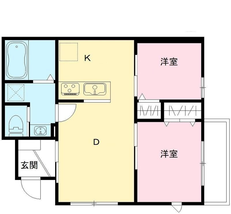 ポローニヤハウスの間取り|間取りです。